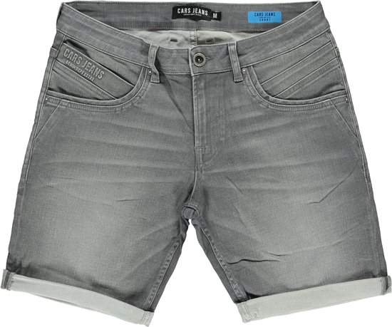 Cars Jeans Denim short Henry - Heren - Grey Used - (maat: XXL)