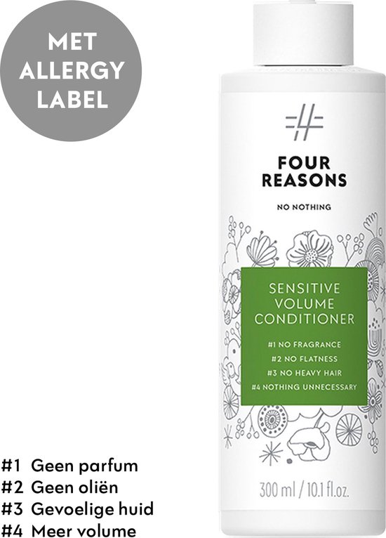 Four Reasons No Nothing Volume Conditioner 300 ml Voor de