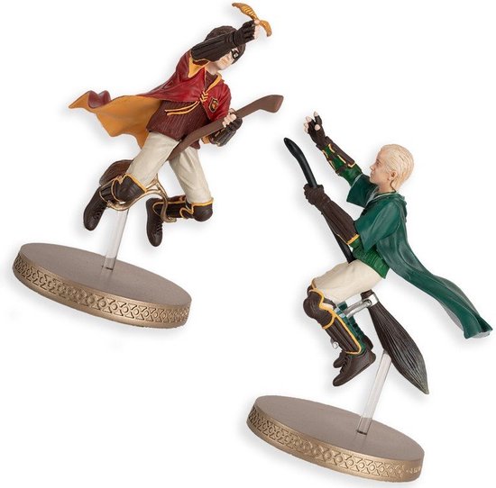 Harry Potter - Harry en Draco Quidditch Duo figuurs doos-Set