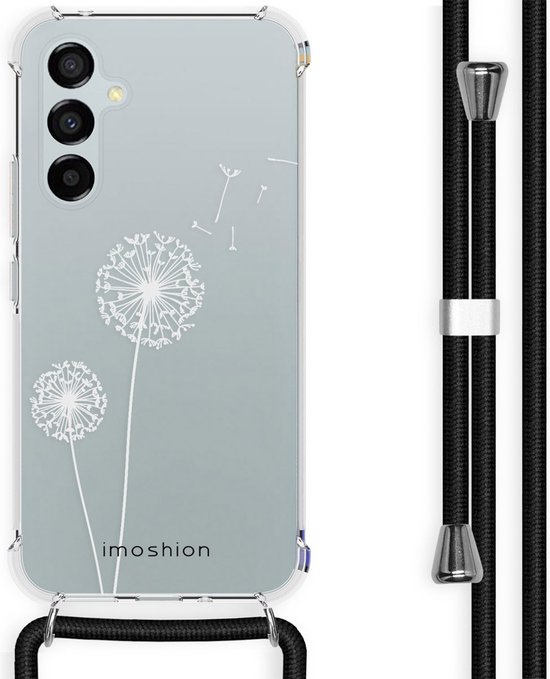 Imoshion Design Hoesje Met Koord Voor De Samsung Galaxy A54 5g Paardenbloem Wit 8390