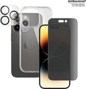 PanzerGlass 3-in-1 Apple iPhone 14 Pro Pack Camera / Privacy Protector