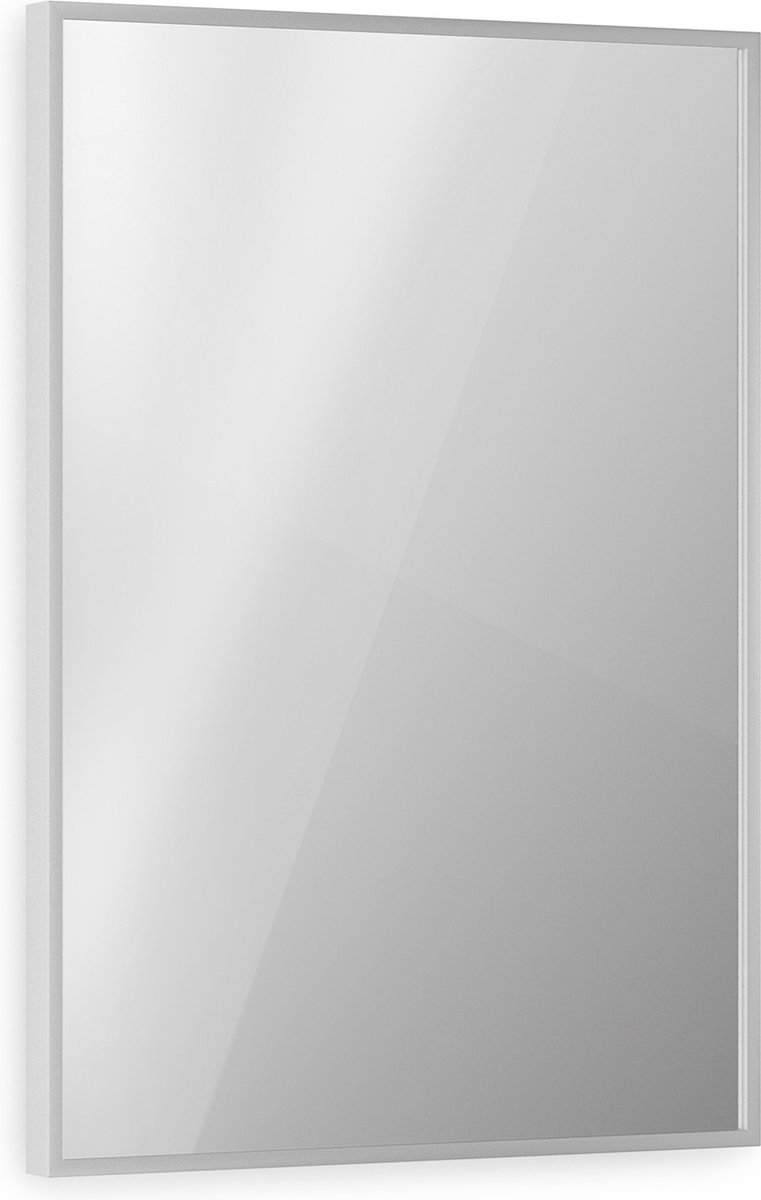 Klarstein La Palma 750 Smart 2-in-1 Infrarood verwarmingspaneel - Infrarood verwarming met spiegel - Bedienbaar met app - 85 x 60 cm - Wandmontage - 750 W