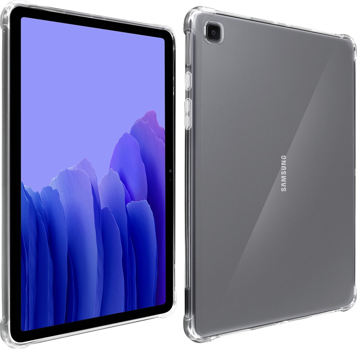 Geschikt voor Samsung Galaxy Tab A7 10.4 2020 Hoes Bumperhoeken soepel Siliconen Akashi