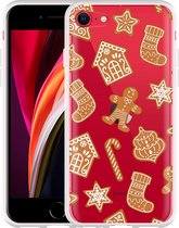 iPhone SE 2020 Hoesje Christmas Cookies - Designed by Cazy