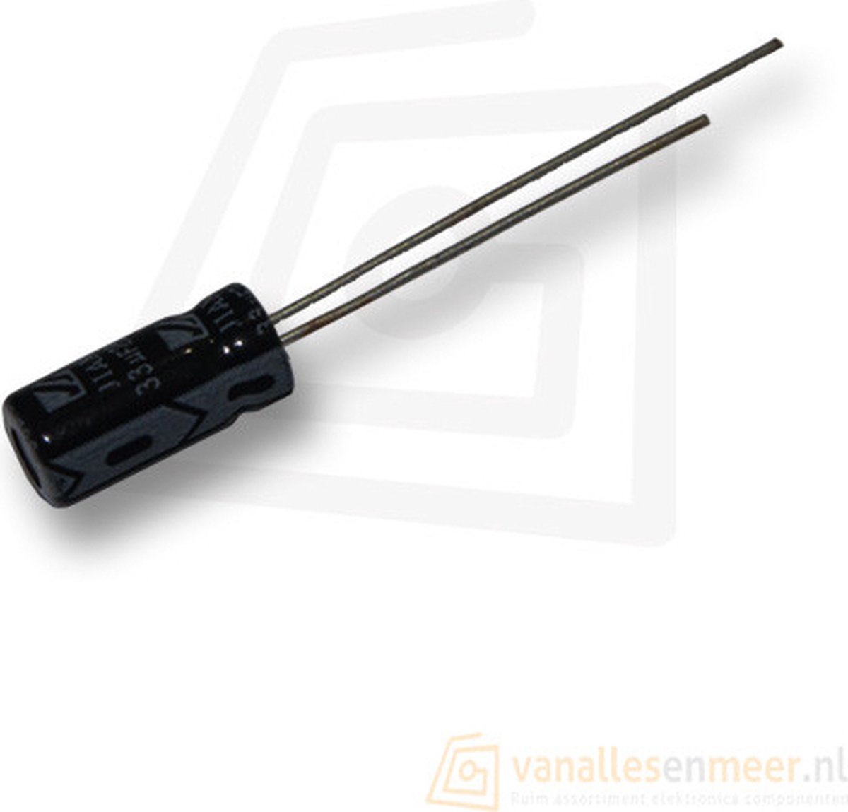 10x 220uF 16V Condensator 5x12