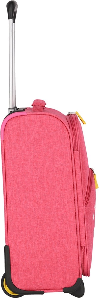Travelite Handbagage zachte koffer / Trolley / Reiskoffer - Youngster - 44  cm - Roze | bol