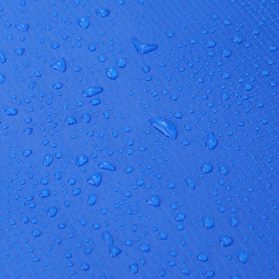 Trampoline randafdekking - Veiligheidsmat - Ø 366 cm - Blauw