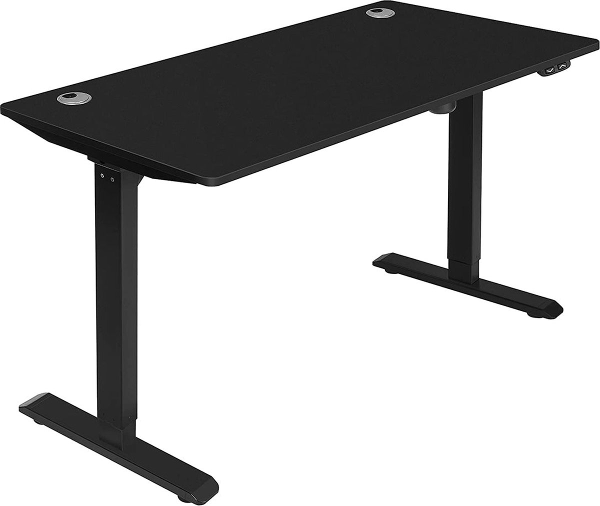 Elektrisch Bureau - In hoogte verstelbaar - Kantoorbureau - Computerbureau - Zwart