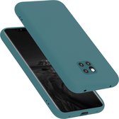 Cadorabo Hoesje geschikt voor Huawei MATE 20 PRO in LIQUID GROEN - Beschermhoes gemaakt van flexibel TPU silicone Case Cover
