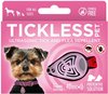 TICKLESS Pet - Ultrasone teken en vlooienbestrijder voor huisdieren - Vrij van chemicaliën - Oranje, Roze, Zwart of Bruin (ECOPET) - Pet - Roze