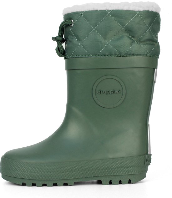 Druppies Rain Boots Lined - Bottes d'hiver - Vert - Taille 41