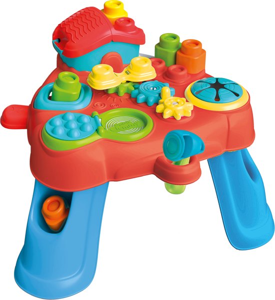 Clementoni - Soft Clemmy - Bumba Interactieve activiteitentafel - Zintuigelijk speelgoed - vanaf 10 maanden