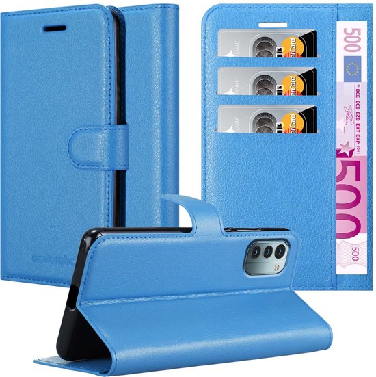 betterfon Custodia a portafoglio per Nokia G11 / G21, con scomparti per