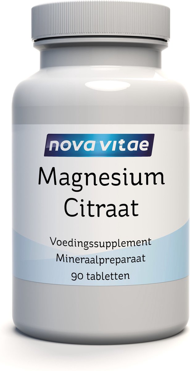Goedkoopste Nova Vitae - Magnesium citraat - 200 mg - 90 tabletten