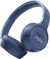 JBL Tune 660NC Blauw - Draadloze on-ear Noise Cancelling koptelefoon