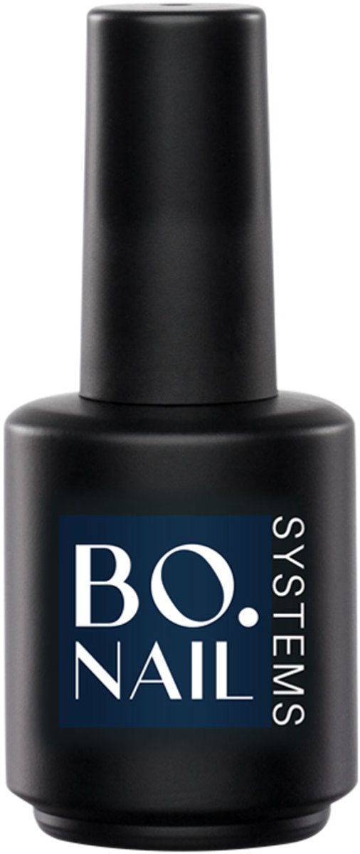 BO.NAIL BO.NAIL Soakable Gelpolish #063 Navy Blue (15ml) - Topcoat gel polish - Gel nagellak - Gellac