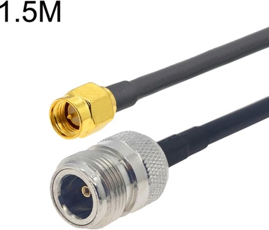 JENOR SMA Female to UHF SO239 PL259 Female RG58 Pigtail Cable RF
