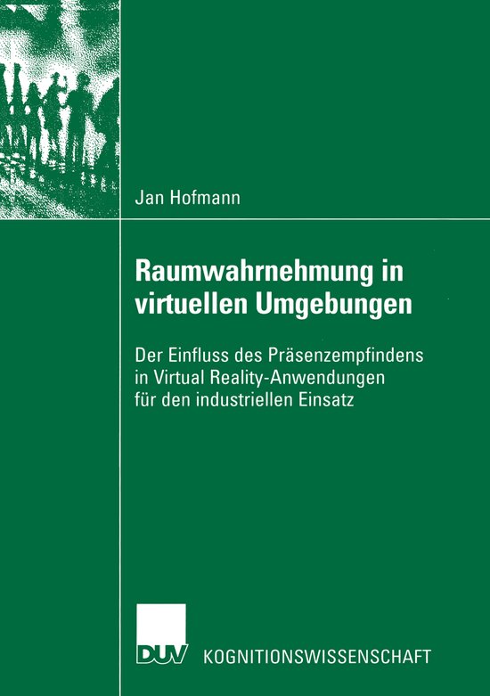 Raumwahrnehmung in virtuellen Umgebungen - cover