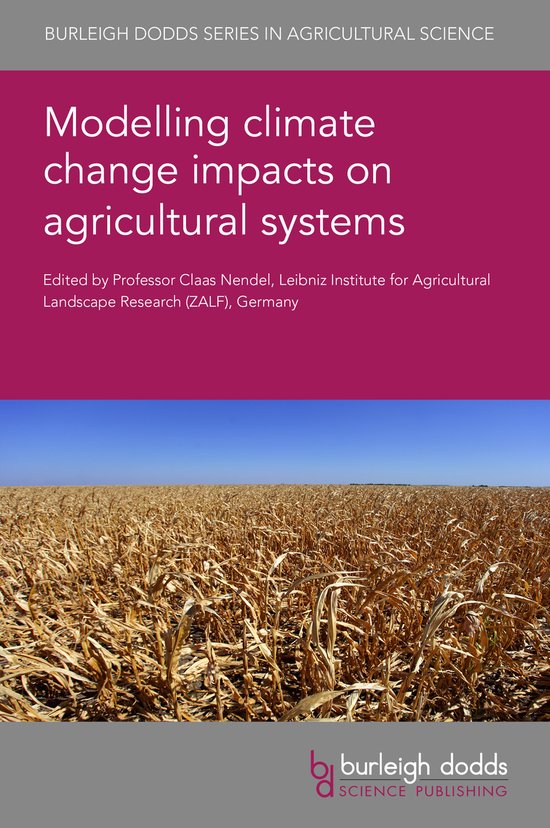 Burleigh Dodds Series in Agricultural Science131- Modelling  ... - cover