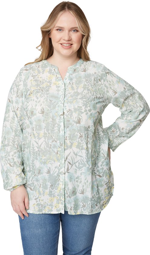 Ciso lange blouse lichtgroen 50
