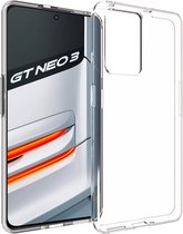 Accezz Hoesje Geschikt voor Realme GT Neo 3 Hoesje Siliconen - Accezz Clear Backcover - Transparant