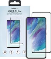 Selencia Screenprotector Geschikt voor Samsung Galaxy S21 FE Tempered Glass - Selencia Gehard Glas Premium Screenprotector