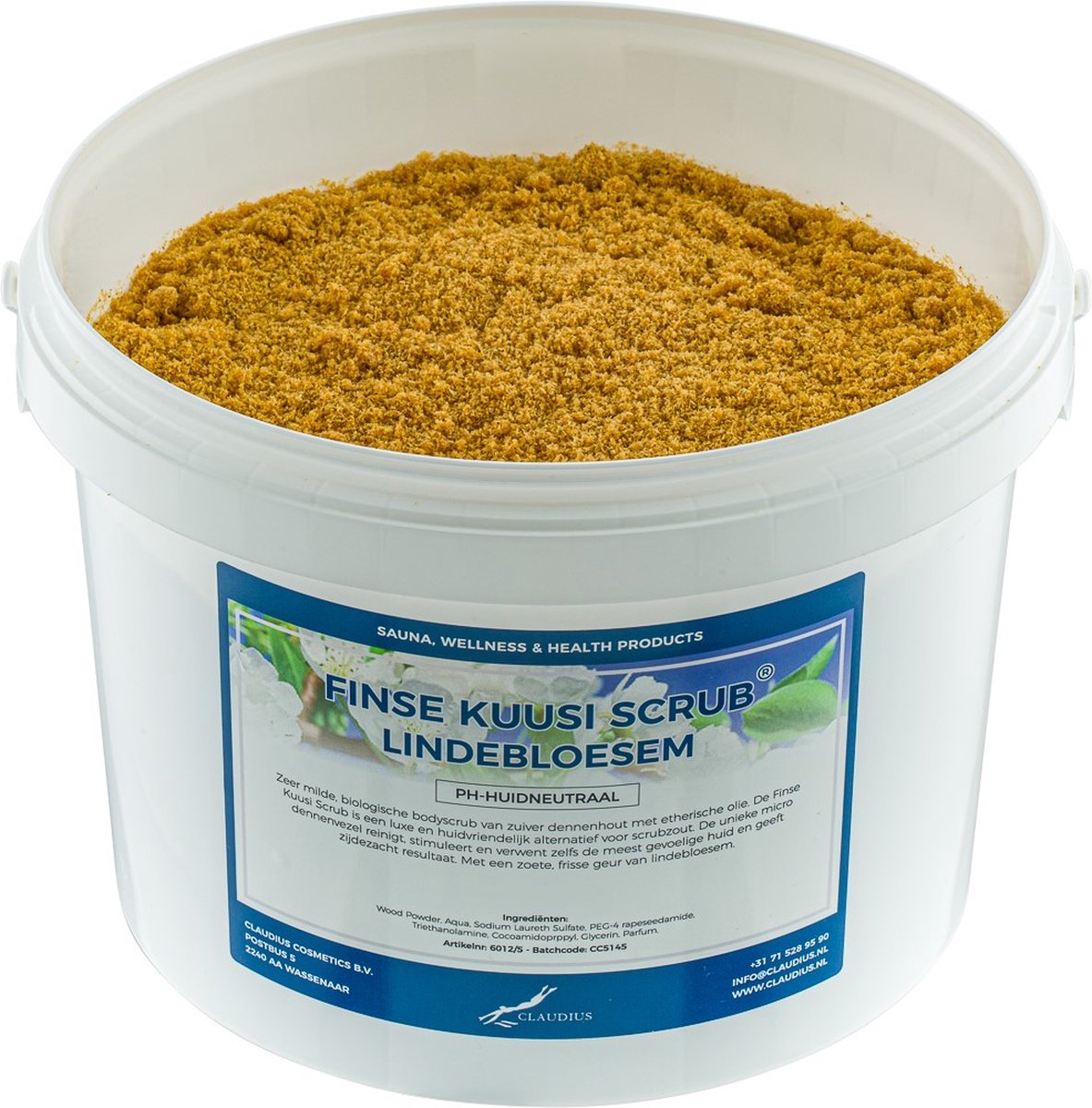 Goedkoopste Kuusi Scrub Lindebloesem 1 liter - Hydraterende Lichaamsscrub