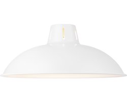 Home Sweet Home Lampenkap Altis rond - van metal - Wit - Moderne Lampenkap - 30.5/30.5/12cm - E27 lamphouder - voor hanglamp - RoHS getest
