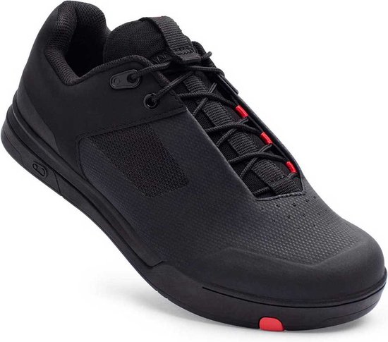Crankbrothers Mallet Lace Shoes, zwart/rood Schoenmaat US 8 | EU 41