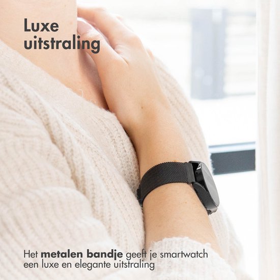 Bracelet iMoshion Milanese Magnetic 24mm - Convient pour Suunto 7 / 9  (Baro) - Sony... | bol.