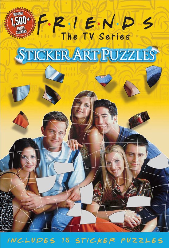 Friends Sticker Art Puzzles - cover