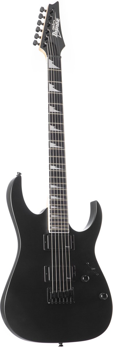 Ibanez GRG121DX Black Flat elektrische gitaar