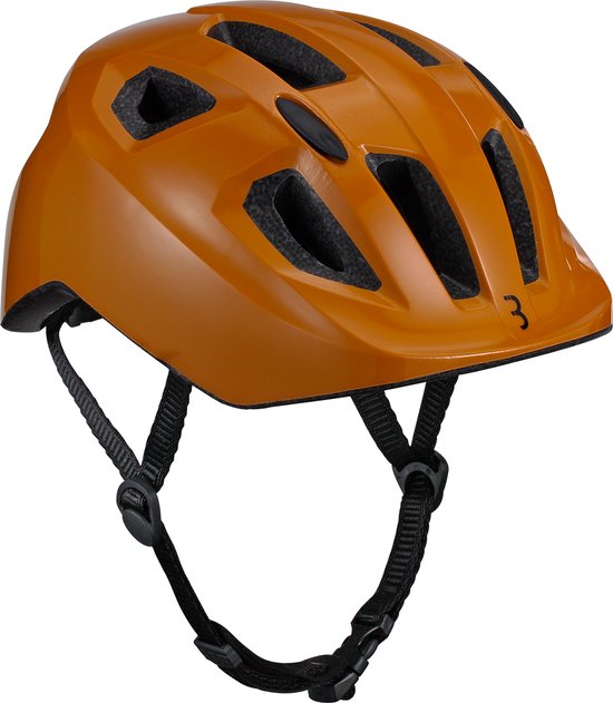 BBB Cycling Hero Kinderhelm Fiets - Fietshelm Kinderen - Sporthelm Kind - Dark Orange Tiger - Maat M - BHE-172