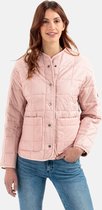 camel active Gewatteerde jas van gerecycled polyester - Maat womenswear-48 - Roze