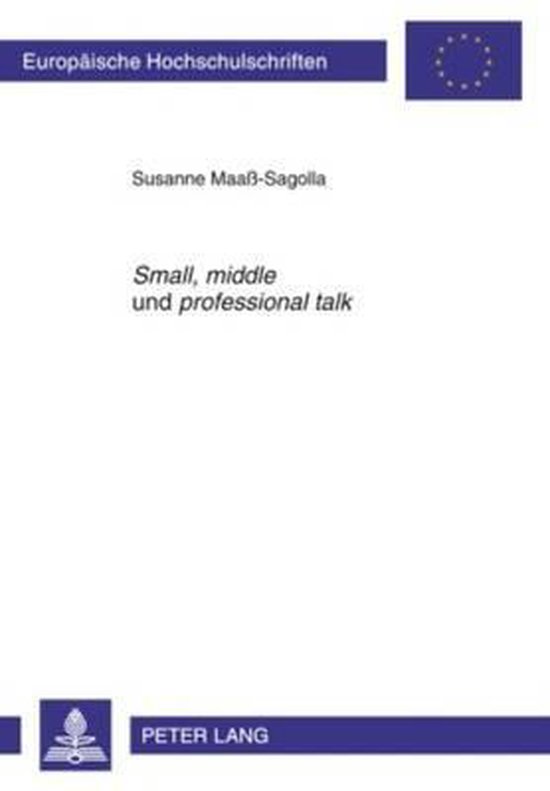 Small, middle und professional talk - cover