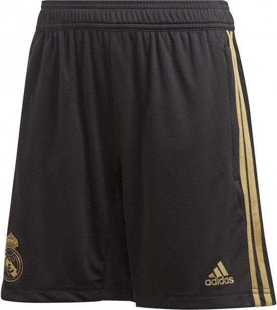 Overeenkomend Opknappen De Kamer adidas Real Madrid Woven Short Junior Sportbroek - Maat 140 - Unisex -  zwart/goud | bol.com