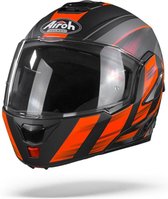 Airoh Rev 19 Ikon Orange Matt Modular Helmet  L