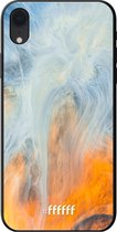 iPhone Xr Hoesje TPU Case - Fire Against Water #ffffff