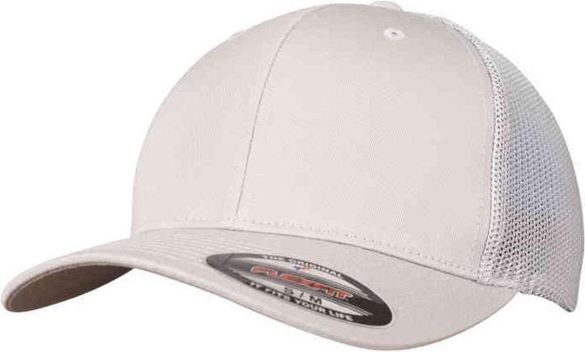Urban Classics Flexfit pet -S/M- Trucker Zilverkleurig