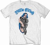 Billie Eilish Heren Tshirt -S- Bling Wit