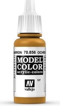 Vallejo 70856 Model Color Ocre Marron - Acryl Verf flesje