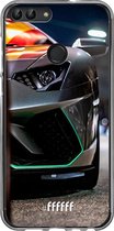 Huawei P Smart (2018) Hoesje Transparant TPU Case - Lamborghini #ffffff