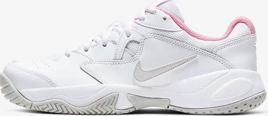 Ongewijzigd Bloesem geeuwen Nike Court Lite 2 tennisschoenen dames wit/grijs | bol.com