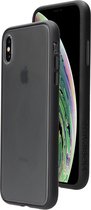 Mobiparts hoesje geschikt voor Apple iPhone XS Max - Hardcover - MagSafe - Zwart Grijs