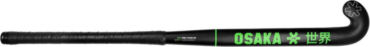 Osaka Pro Tour GF Grow Bow Junior - Hockeysticks - Black/Green