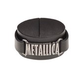 Alchemy Metallica - Logo Polsband - Zilverkleurig/Zwart