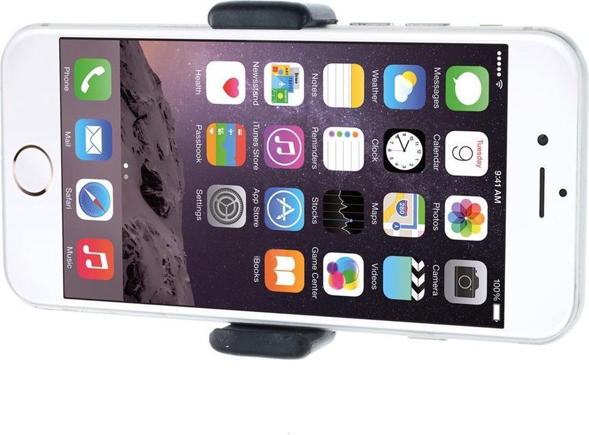 Smartphone Auto Houder Luchtrooster Universeel - voor alle merken tot max. 6