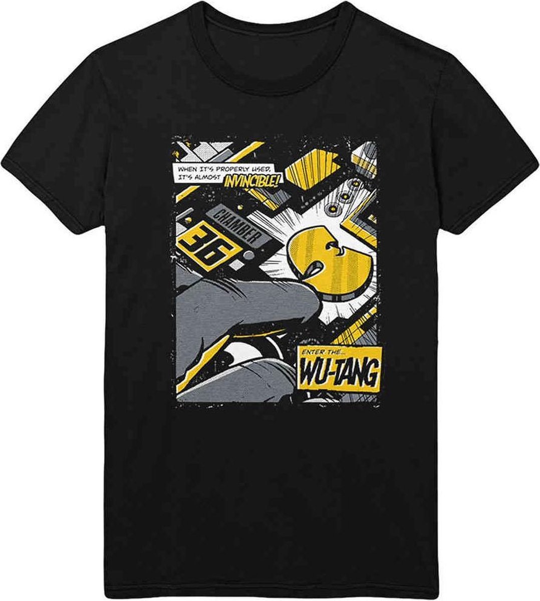 WuTang Clan - Invincible Heren T-shirt - 2XL - Zwart