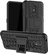 Hoesje geschikt voor Nokia 1.3 - Schokbestendige Back Cover - Zwart