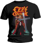 Ozzy Osbourne Heren Tshirt -S- Speak Of The Devil Vintage Zwart